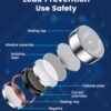 71teD2dgDfL._AC_SL1500_ YKM LR41 Button Batteries Review Long-Lasting Power and Reliable Safety Tested
