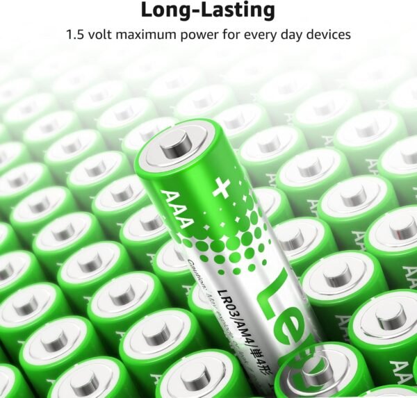 71w-bxDggUL._AC_SL1500_ Lepro AAA Batteries Review High Performance Long Lasting Power for Household Devices