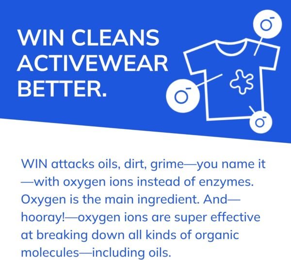 71yxlOKBPCL._AC_SL1500_ WIN Activewear Detergent Review Best Sports Laundry Detergent for Odor and Performance