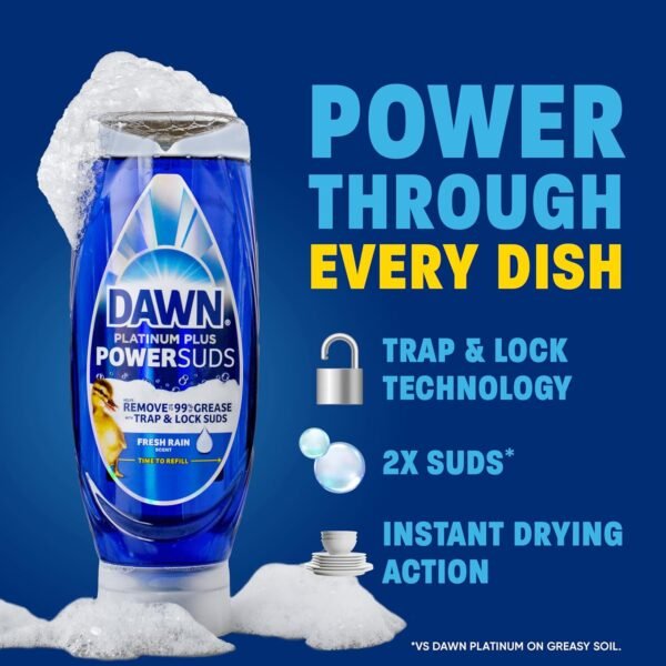 811cz4Qp8VL._AC_SL1500_ Dawn PowerSuds Liquid Dish Soap Review Powerful Grease-Fighting and Quick-Drying Clean