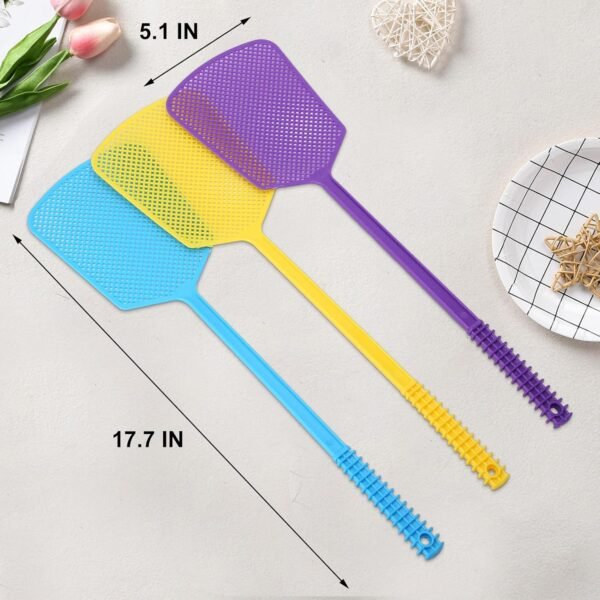817V9S1RodL._AC_SL1500_ Colorful Fly Swatters Multi-Pack Review Plastic Flyswatters Bulk Vibrant Brand