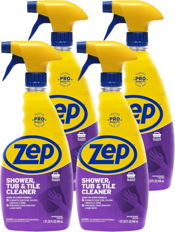 819I9zoKzQL._AC_SL1500_ Zep Shower Tub and Tile Cleaner Review Breaking Down Soap Scum and Rust Effortlessly