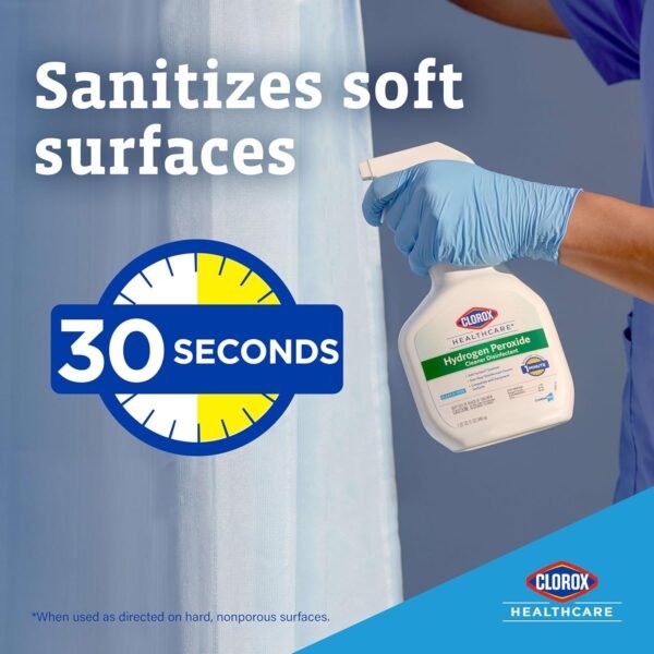 81ADe0oxw8L._SL1500_ Clorox Healthcare Hydrogen Peroxide Cleaner Disinfectant Review Bleach-Free Multi-Surface Power