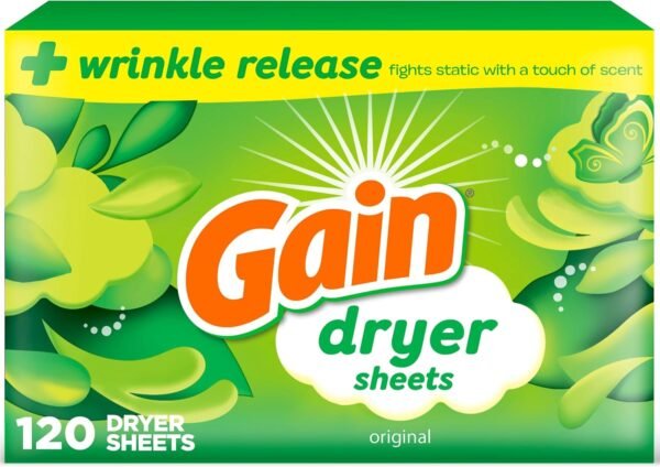 81AolNjoT4L._AC_SL1500_ Gain Original Dryer Sheets Review Best Static Fighting Laundry Softener by Procter & Gamble