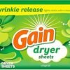 81AolNjoT4L.__AC_SX300_SY300_QL70_ML2_ Gain Original Dryer Sheets Review Best Static Fighting Laundry Softener by Procter & Gamble