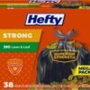 81FtYCw4XL._AC_SL1500_ Hefty Strong Lawn Leaf Bags Review Tough 39 Gallon Trash Bags for Yard Cleanup