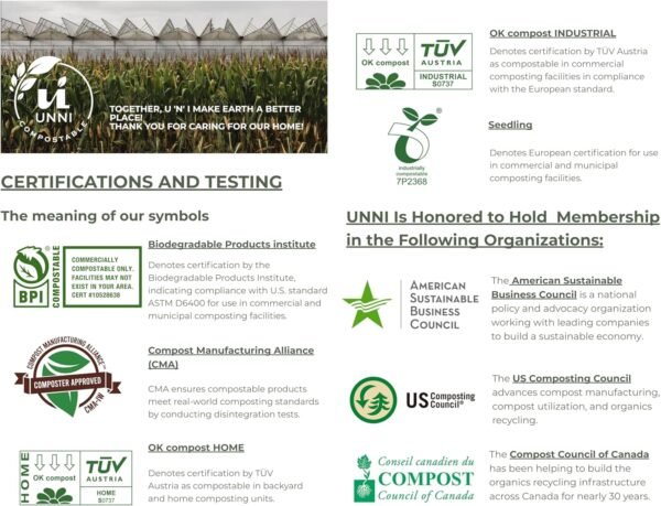 81H0eLlC-2L._AC_SL1500_ UNNI Compost Bags 2.6 Gallon Review Sustainable Kitchen Waste Solution Tested