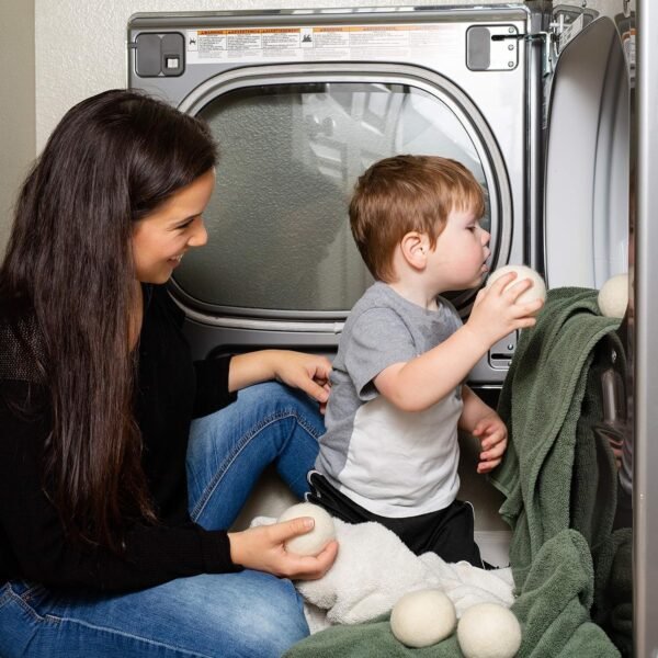 81IcESWkqHL._AC_SL1500_ Ecoigy Wool Dryer Balls Review Best Natural Fabric Softener for Efficient Laundry