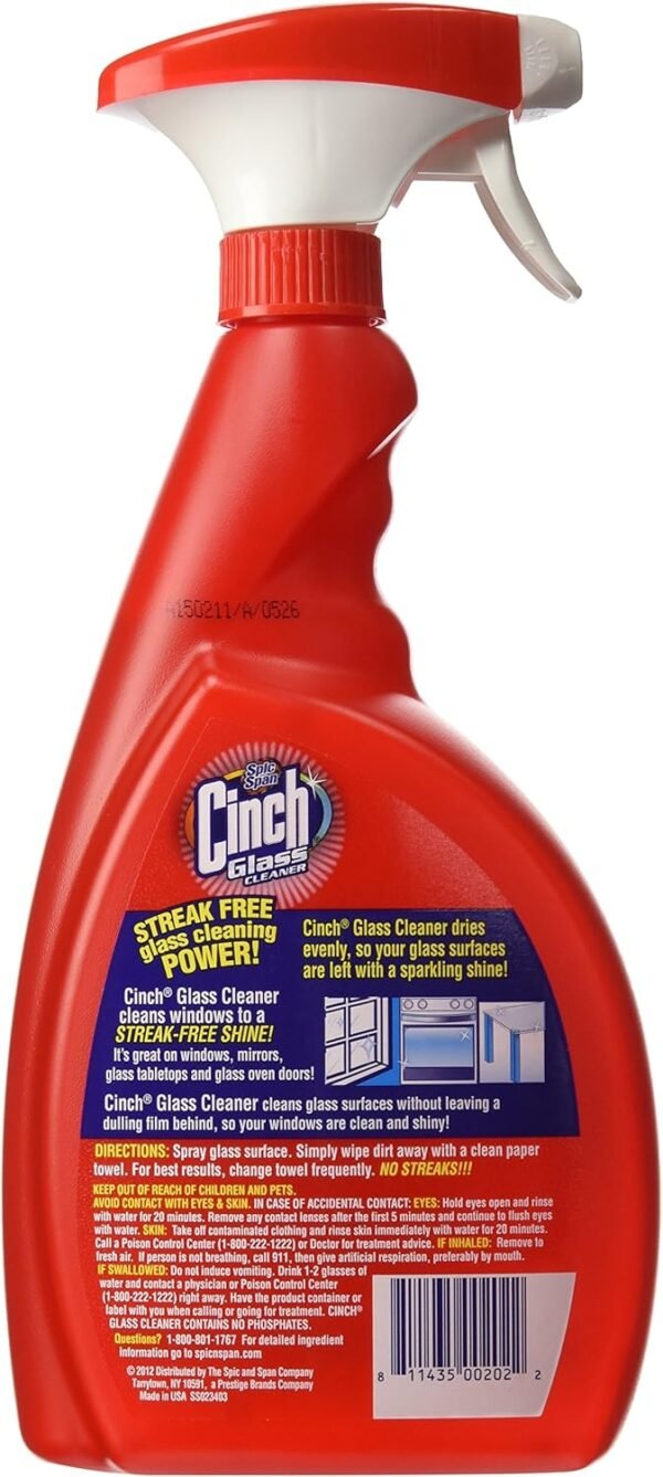 81L8OWsC0tL._AC_SL1500_ Streak Free Glass Cleaner Review Cinch 32 Ounces Ammonia Free Formula