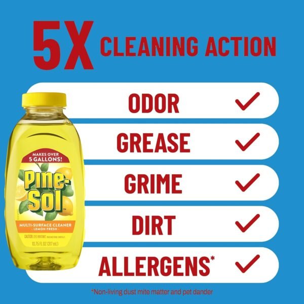 81MBS7w3oFL._AC_SL1500_ Pine Sol Multi Surface Cleaner Review Powerful Degreaser and Lemon Fresh Scent Comparison