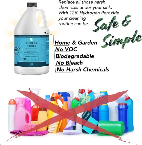81Mh4hqx-VL._AC_SL1500_ MAXTITE 12 Hydrogen Peroxide Solution Review Ecofriendly All-Purpose Cleaner by Pacific Innovations