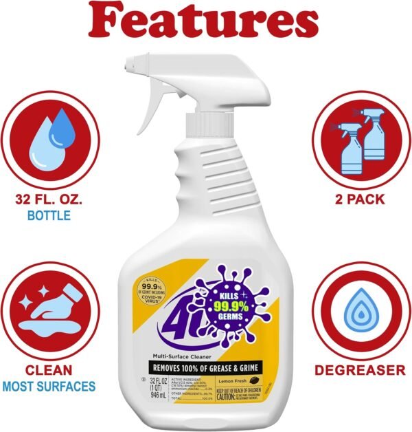 81NEYWuwqCL._AC_SL1500_ Multi Surface Cleaner Spray ZompoZ Review Powerful All Purpose Household Cleaner Twin Pack
