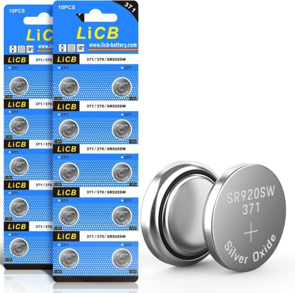 81O5jcM96cL._AC_SL1500_ LiCB SR920SW Button Cell Battery Review Best Long Lasting Coin Cell Pack