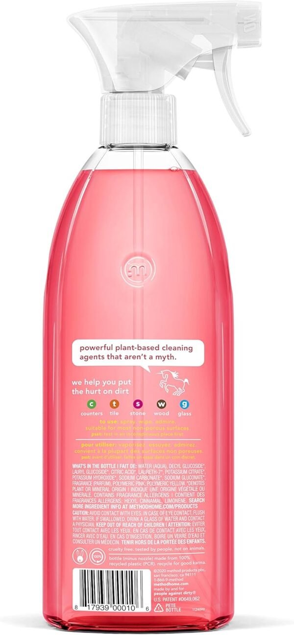 81PTdwr3ybL._AC_SL1500_ Method All-Purpose Cleaner Pink Grapefruit Review SC Johnson Plant-Based Power