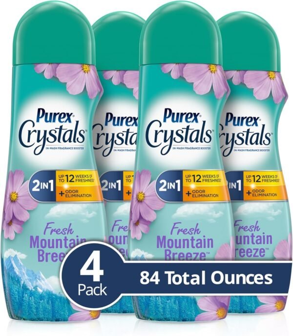 81PckEo7FrL._AC_SL1500_ In-Wash Fragrance Booster Review Purex Crystals Fresh Mountain Breeze Laundry Scent Enhancer