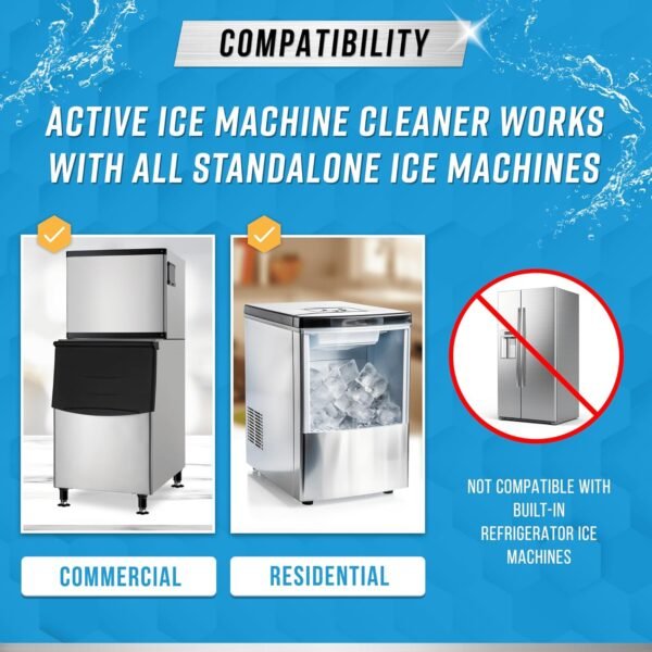 81QHL8bGghL._AC_SL1500_ ACTIVE Ice Machine Cleaner Review Powerful Nickel-Safe Descaler for Whirlpool Scotsman and GE