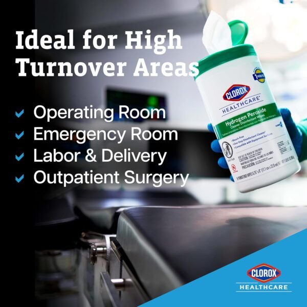 81RhGqRJcL._SL1500_ Clorox Healthcare Disinfectant Wipes Review Killing 40+ Germs Fast Without Harsh Chemicals