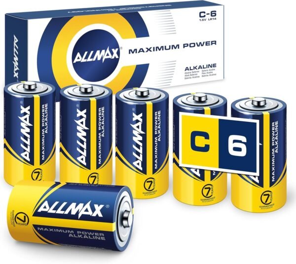 81SlvxQk6L._AC_SL1500_ Allmax C Batteries Review Ultra Long-Lasting Power and Leakproof Design Explored