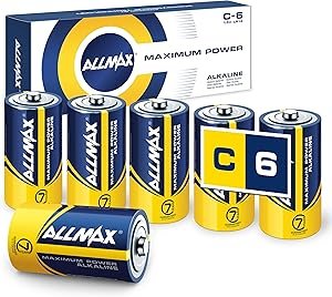 81SlvxQk6L._AC_SY300_SX300_ Allmax C Batteries Review Ultra Long-Lasting Power and Leakproof Design Explored