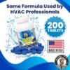 81TUu8qDfQL._AC_SL1500_ HVAC Drain Line Cleaner Review HVAC Guys Flow Treat Tabs Effectiveness Tested