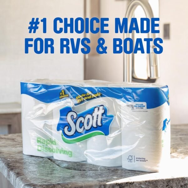 81W5nyN4H1L._AC_SL1500_ Scott Rapid-Dissolving Toilet Paper Review Best Sustainable Septic Safe Rolls