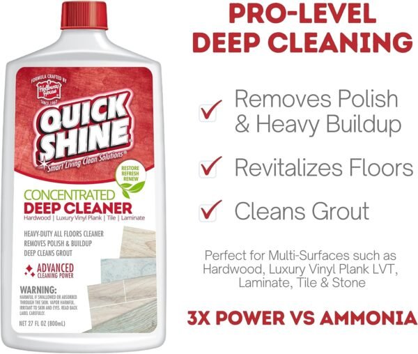 81WNmIVTxlL._AC_SL1500_ Quick Shine Multi Surface Floor Cleaner Review Holloway House Deep Wax Remover