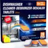 81a1nf5y3AL._AC_SL1500_ Shimmerix Dishwasher Cleaner Review Deep Cleaning Tablets for Hard Water and Odors
