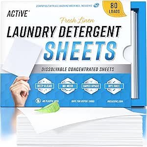 81eleadtE8L.__AC_SX300_SY300_QL70_ML2_ Eco Laundry Detergent Sheets ACTIVE Review Best Sustainable Liquidless Washing Solution