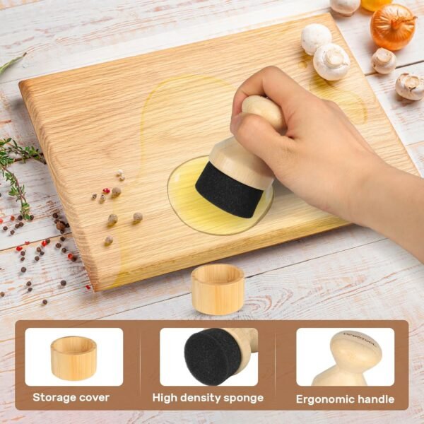 81grPw74MRL._AC_SL1500_ Cutting Board Oil Wax Applicator DEBETOOL Review for Perfect Wood Care and Maintenance