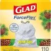 81hZnLiHcxL.__AC_SX300_SY300_QL70_FMwebp_ Glad Tall Kitchen Trash Bags Review Pine-Sol Scented Durable ForceFlex Technology