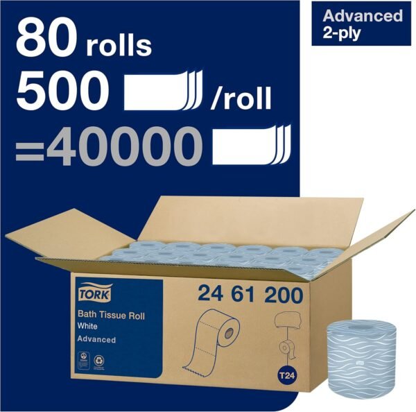 81hdqnMFbfS._AC_SL1500_ Tork Advanced Toilet Paper Review Unveils Softness Strength and Hygienic Features