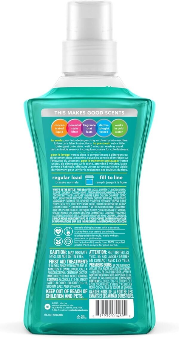 81ip3tIhSiL._AC_SL1500_ Method Liquid Laundry Detergent Beach Sage Review Plant-Based Power for Bright Colors and Whites