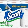 81jI7rxBpQL.__AC_SX300_SY300_QL70_FMwebp_ Scott Rapid-Dissolving Toilet Paper Review Best Sustainable Septic Safe Rolls