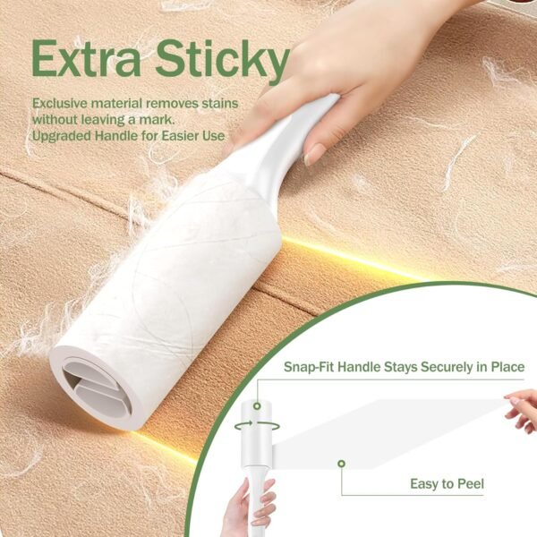 Extra Sticky Lint Roller Review by Beitophome Best Pet Hair Removal Solution