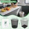 81lcvIItML._AC_SL1500_ Compostable Small Trash Bags Kebuye Review Eco Friendly 120 Count Durable Liners