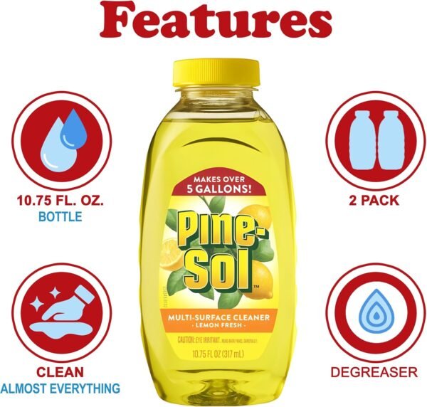 81n0JOiDyhL._AC_SL1500_ Pine Sol Multi Surface Cleaner Review Powerful Degreaser and Lemon Fresh Scent Comparison