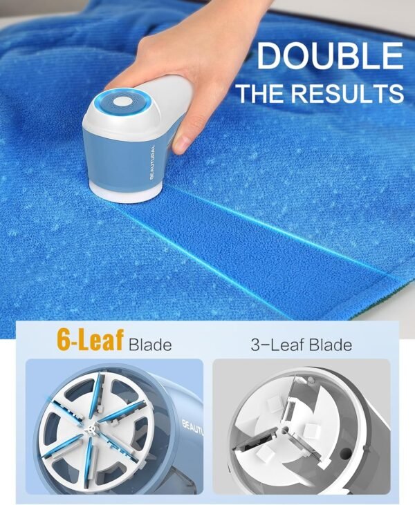 81oc3BFN4ML._AC_SL1500_ Comprehensive Review of BEAUTURAL Fabric Shaver Lint Remover with 6-Leaf Blades