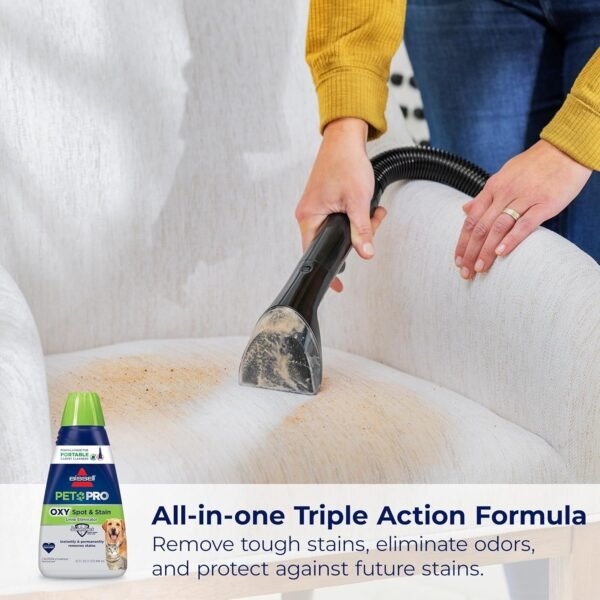 81raIh6KZOL._AC_SL1500_ BISSELL PET PRO OXY Spot and Stain Formula Review Best Portable Carpet Cleaner Solution