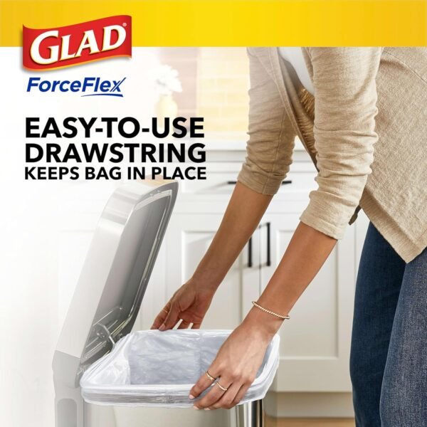 81s0JjF7FoL._AC_SL1500_ Glad ForceFlex Tall Kitchen Trash Bags Review Durable Strength and Odor Protection Tested