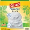 81y4V533HXL._AC_SL1500_ Glad ForceFlex Tall Kitchen Trash Bags Review Durable Strength and Odor Protection Tested