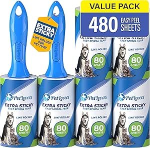 91ag2XGRyIL.__AC_SX300_SY300_QL70_ML2_ PetLovers Lint Rollers Review Best Sticky Pet Hair Remover for Clothes