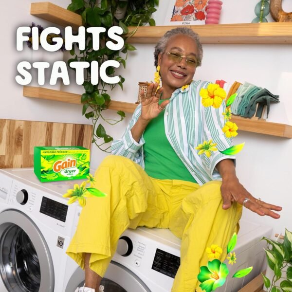 91mtxNxot0L._AC_SL1500_ Gain Original Dryer Sheets Review Best Static Fighting Laundry Softener by Procter & Gamble