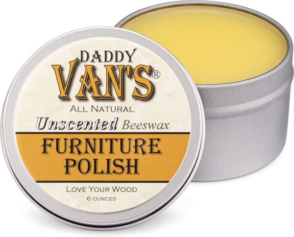 91wP6IyAKsL._AC_SL1500_ Daddy Vans Beeswax Wood Polish Review Reveals Natural, Food-Safe Furniture Conditioner Benefits